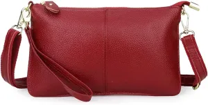 Genuine Leather Small Crossbody bags for Women mini Shoulder Bags Handbags Purses Wallet