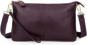 Genuine Leather Small Crossbody bags for Women mini Shoulder Bags Handbags Purses Wallet