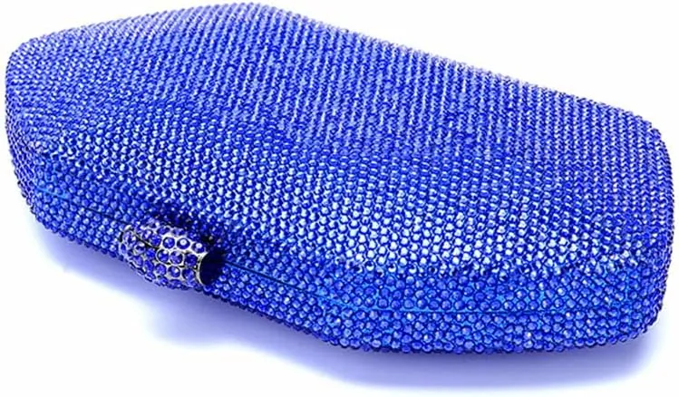 Glitter Women Rhinestone Clutch Purse Diamonds Evening Bag Crystal Shoulder Bag for Wedding Banquet Party