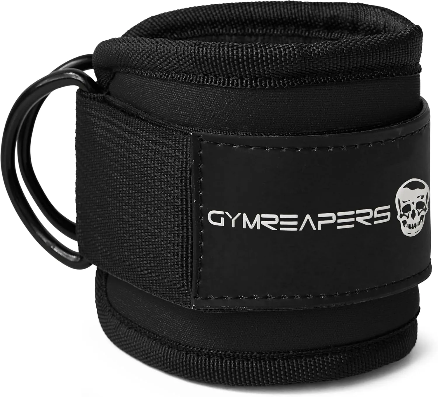 Gymreapers Ankle Straps (Pair) For Cable Machine Kickbacks, Glute Workouts, Lower Body Exercises - Adjustable Leg Straps with Neoprene Padding