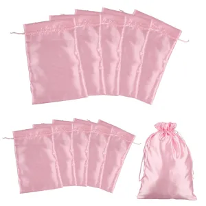Hair Extension Tool Silk Stain Wig Storage Bag Hair Extension Bags with Drawstring Travel Pouches Bags Weft Carrying Storage Bags Gift Packaging