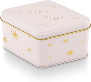 ILLUME Pink Pine Mini Tin Candle