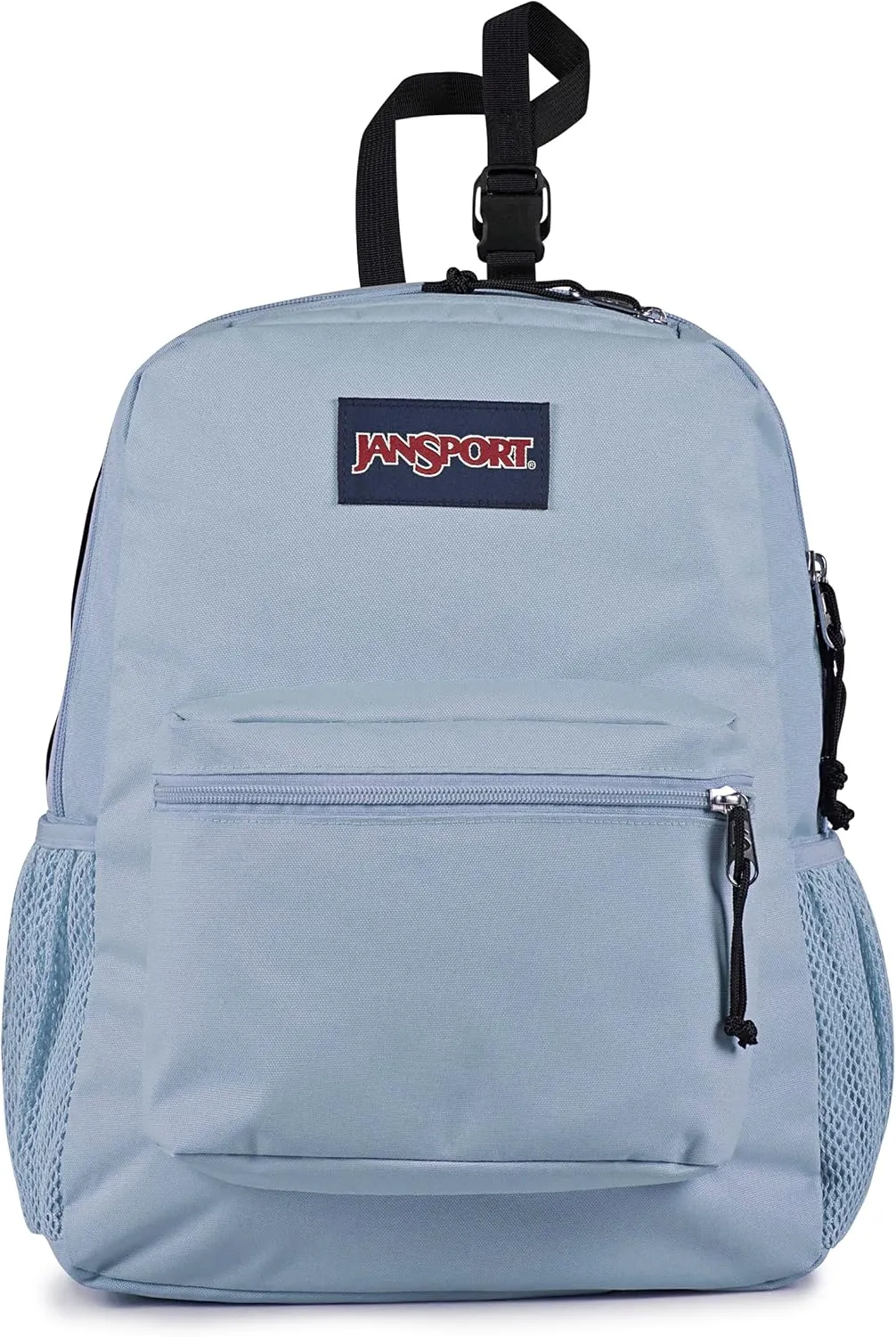 JanSport Central Adaptive Backpack – Wheelchair & Walker Compatible, Tuck-Away Shoulder Straps, Adjustable Backrest Loops & Anchor Straps, Iconic Design, Blue Dusk