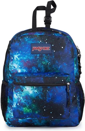 JanSport Central Adaptive Backpack – Wheelchair & Walker Compatible, Tuck-Away Shoulder Straps, Adjustable Backrest Loops & Anchor Straps, Iconic Design, Cyberspace Galaxy