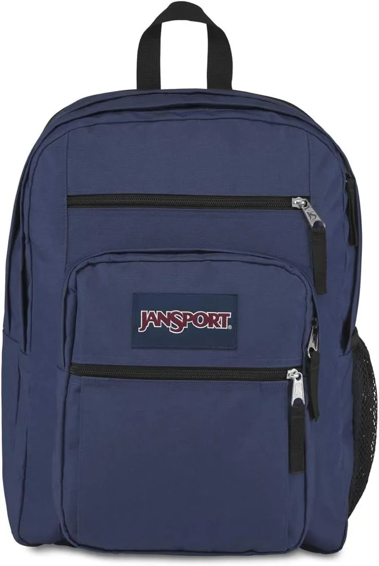 JanSport Laptop Backpack - Computer Bag with 2 Compartments, Ergonomic Shoulder Straps, 15” Laptop Sleeve, Haul Handle - Navy