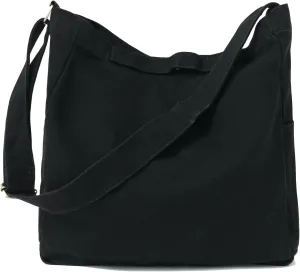 Jeelow Heavy Duty Canvas Travel Tote Handbag Shoulder Crossbody Bags Purse For Men & Women