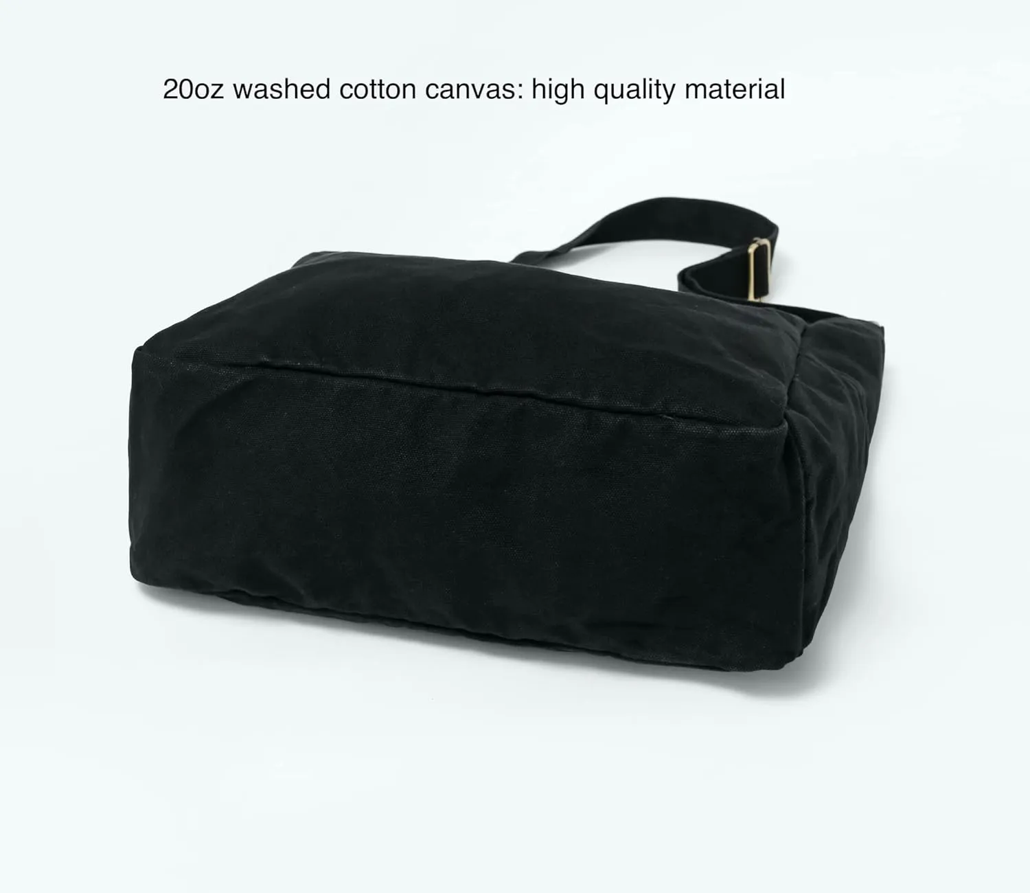 Jeelow Heavy Duty Canvas Travel Tote Handbag Shoulder Crossbody Bags Purse For Men & Women