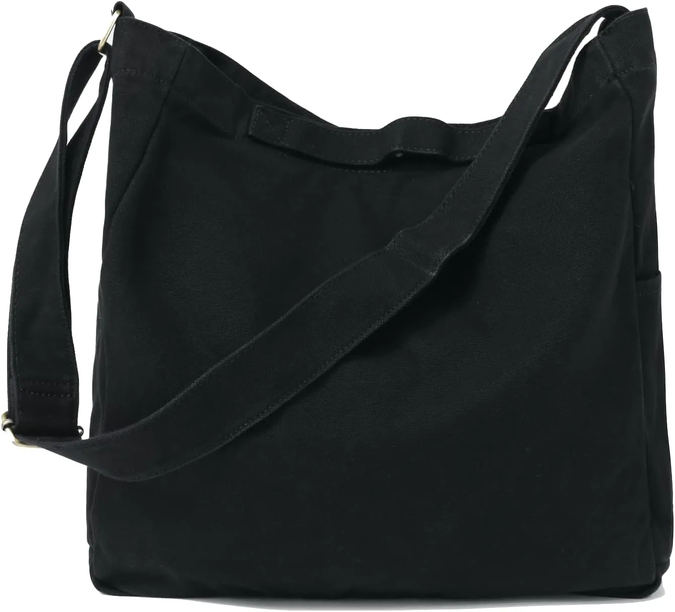 Jeelow Heavy Duty Canvas Travel Tote Handbag Shoulder Crossbody Bags Purse For Men & Women