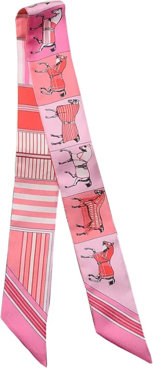 JERLA 100% Mulberry silk Scarf Head Hair Ribbon Handbag Handle wrap Tie Bundle Scarf Neckerchief Scarf for women
