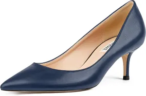 JOY IN LOVE Women's Shoes Low Heels Pointy Toe Kitten Heel Daily Pumps