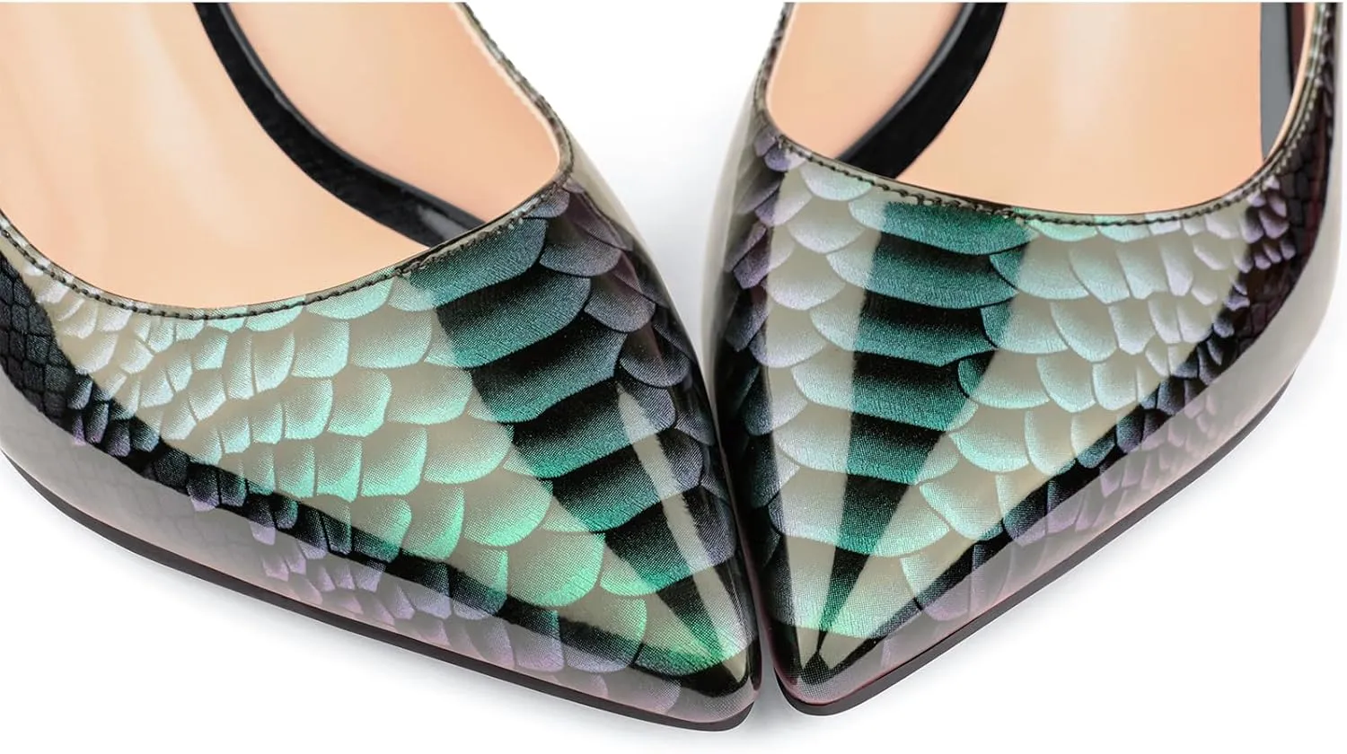 JOY IN LOVE Women's Shoes Low Heels Pointy Toe Kitten Heel Daily Pumps