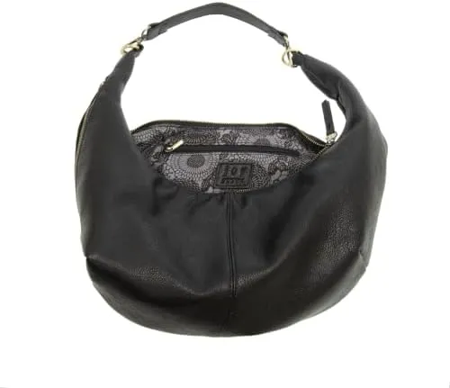 Joy Susan Womens Fashion Purse Rhea Slouchy Crescent Shoulder Crossbody Bag