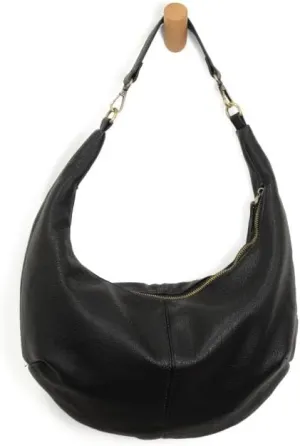Joy Susan Womens Fashion Purse Rhea Slouchy Crescent Shoulder Crossbody Bag