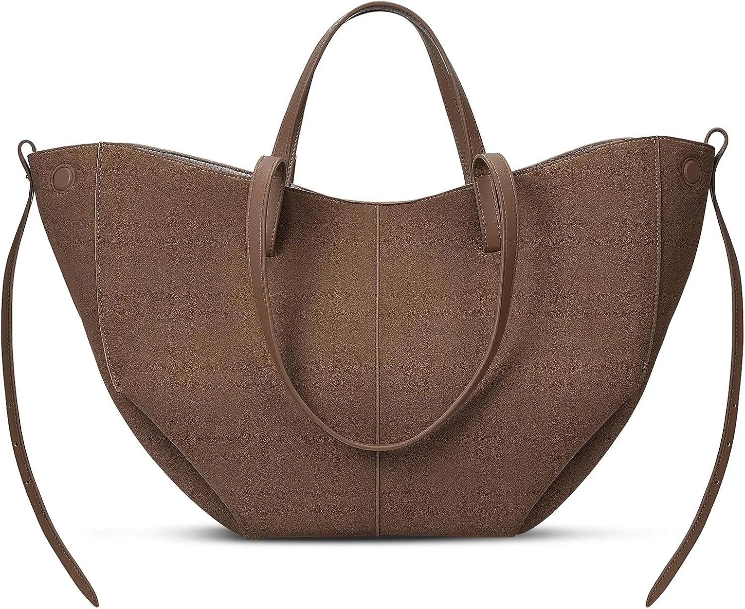 Juoxeepy Work Bag Faux Leather Tote Bag for Women Trendy Handbag Purse Fall Shoulder Bag with Magnetic Closure