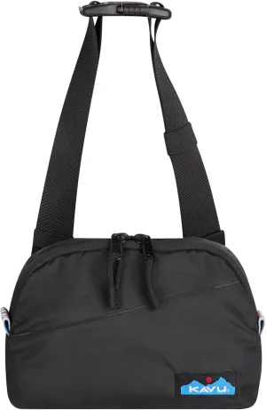 KAVU Half Pint Packable Belt Bag with Adjustable Straps - Blackout