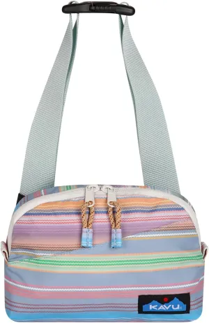 KAVU Half Pint Packable Belt Bag with Adjustable Straps - Rainbow Run