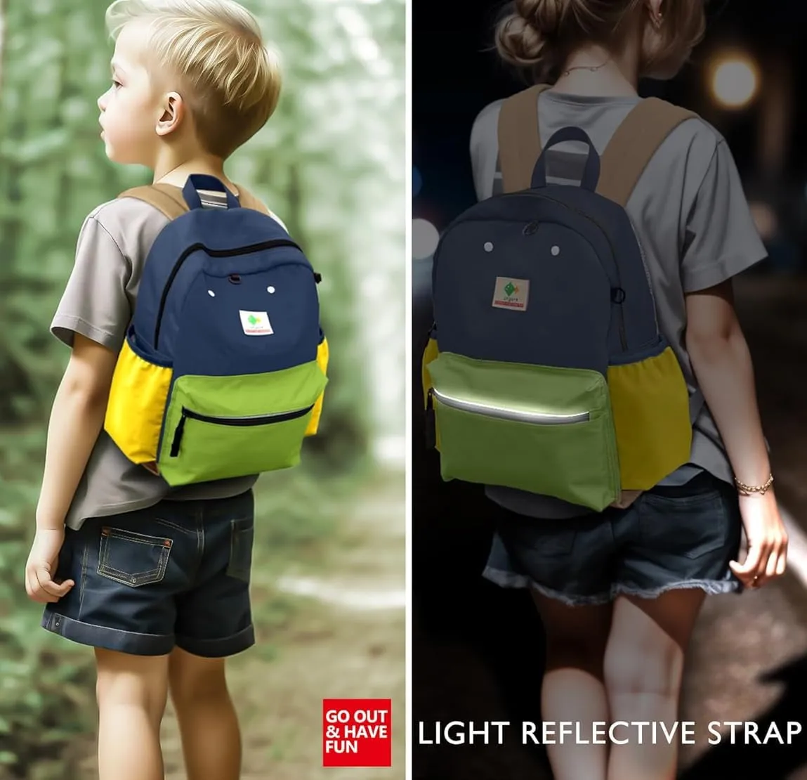 Kids Backpacks For Girls Boys, Backpack Kindergarten Elementary School, Bookbag Backpack For Kids, For School & Travel, Small Kids Child Toddler Backpack, 15" H, For Kids 6-9 Large