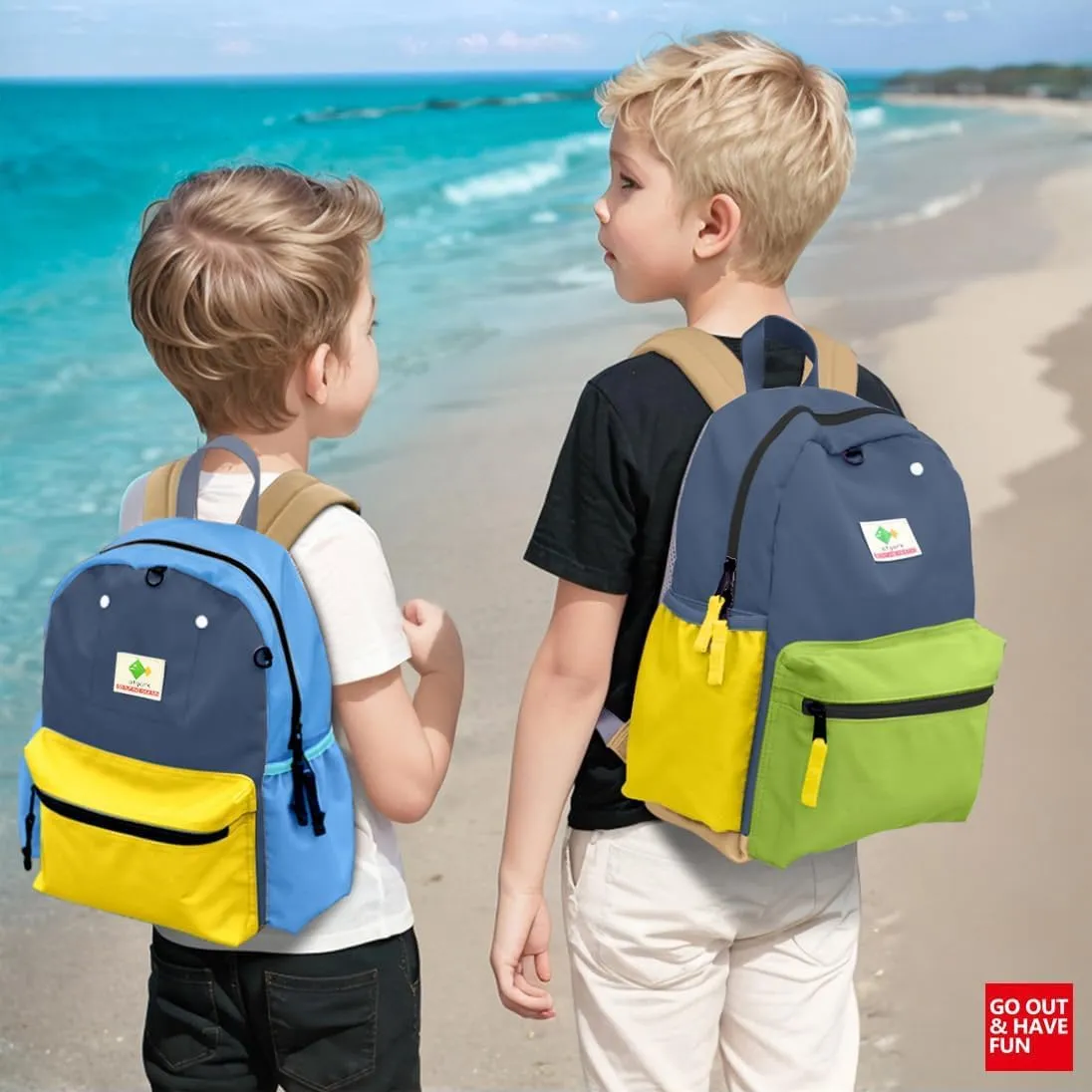 Kids Backpacks For Girls Boys, Backpack Kindergarten Elementary School, Bookbag Backpack For Kids, For School & Travel, Small Kids Child Toddler Backpack, 15" H, For Kids 6-9 Large