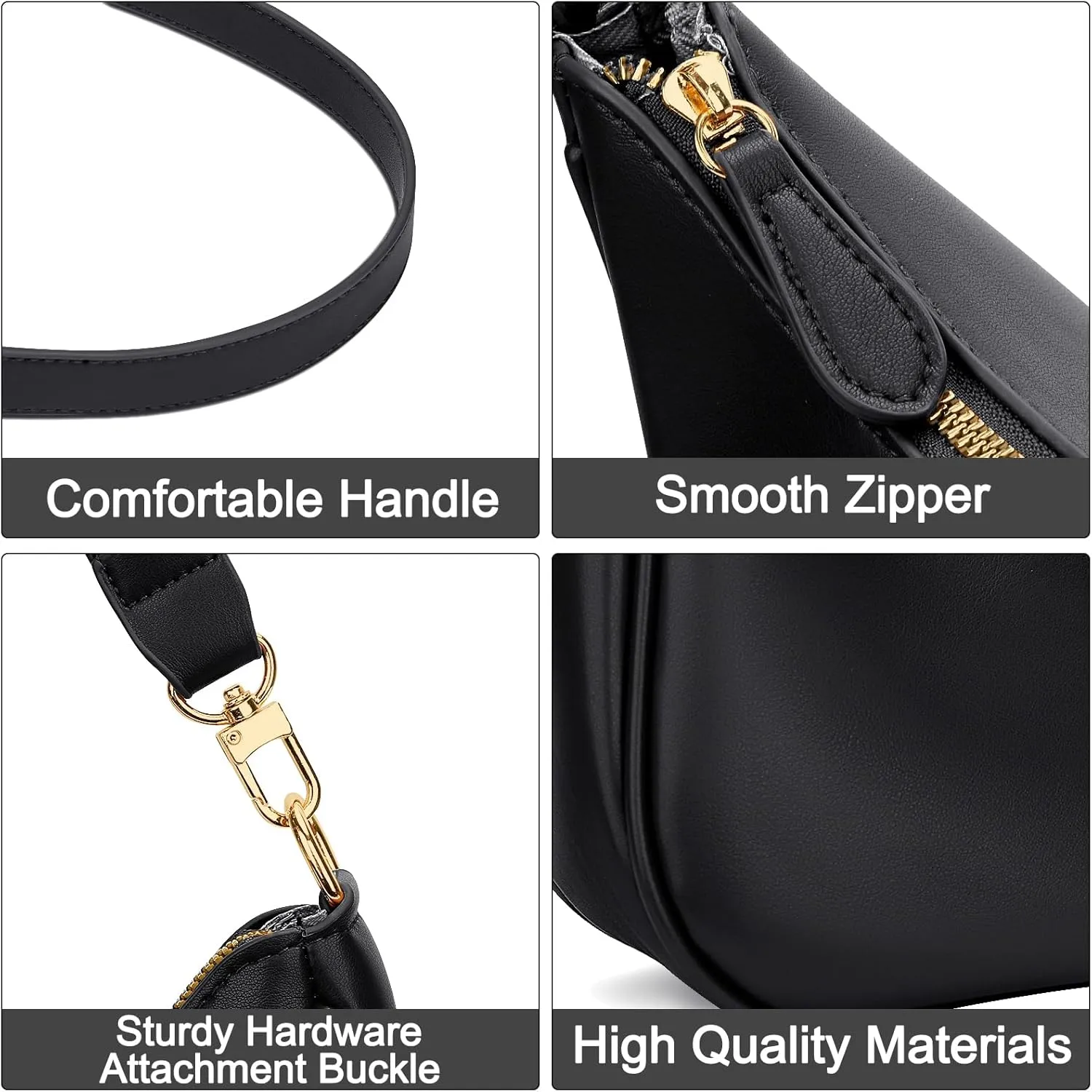 KKXIU Shoulder Bag for Women Cute Hobo Purses and Handbags Retro Clutch Underarm Purse
