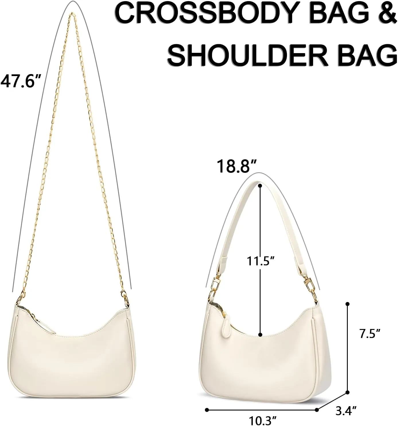 KKXIU Shoulder Bag for Women Cute Hobo Purses and Handbags Retro Clutch Underarm Purse