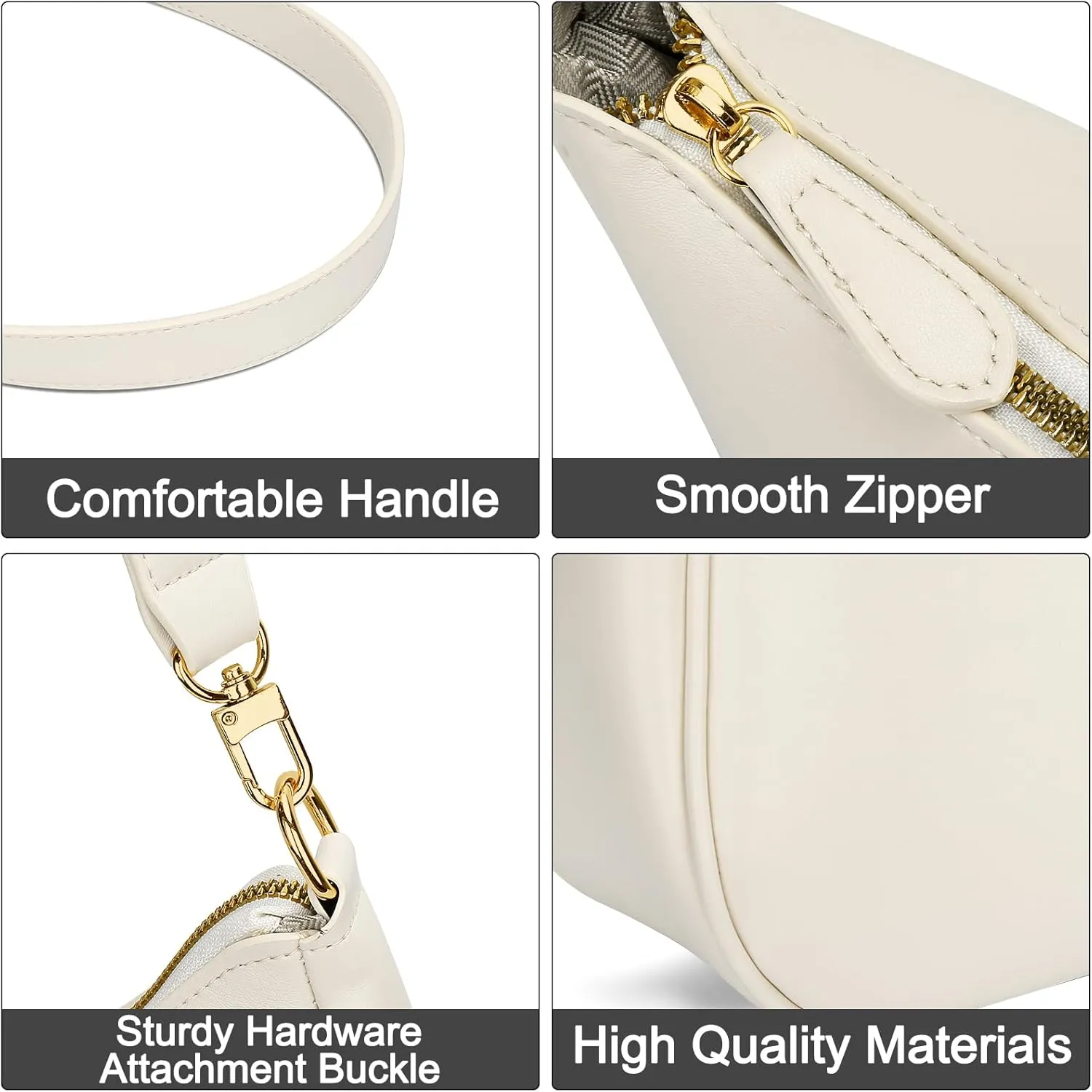 KKXIU Shoulder Bag for Women Cute Hobo Purses and Handbags Retro Clutch Underarm Purse