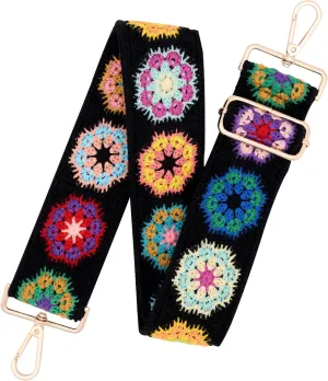 Knit Purse Strap,Replacement Crossbody Wide Adjustable Shoulder Strap for Bag Handbag