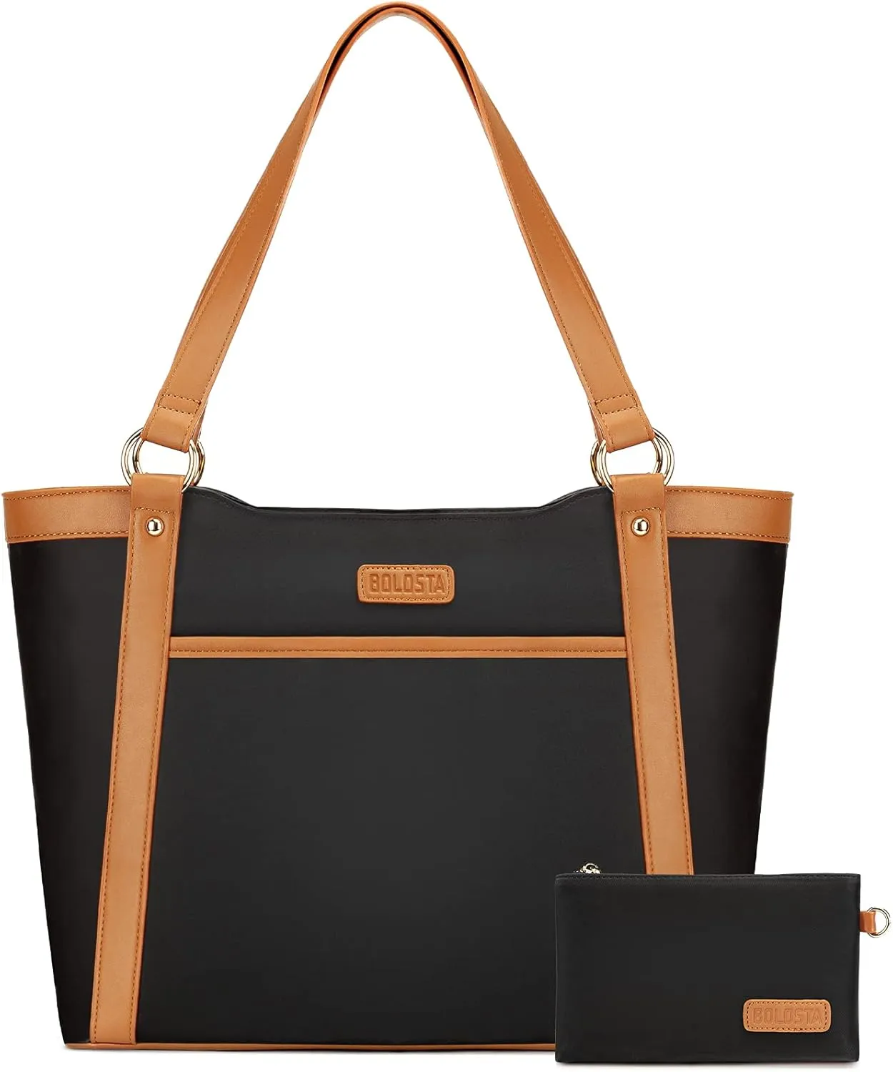 Laptop Tote Bag for Women Large Capacity Work Bags for Women Water-Resistant Womens Briefcase Teacher Bag Computer Bag Fits 15.6 inch Laptop