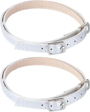 Leather Shoe Straps Replacement With Buckle High Heels Shoelace Anti Slip High Heel Ankle Straps