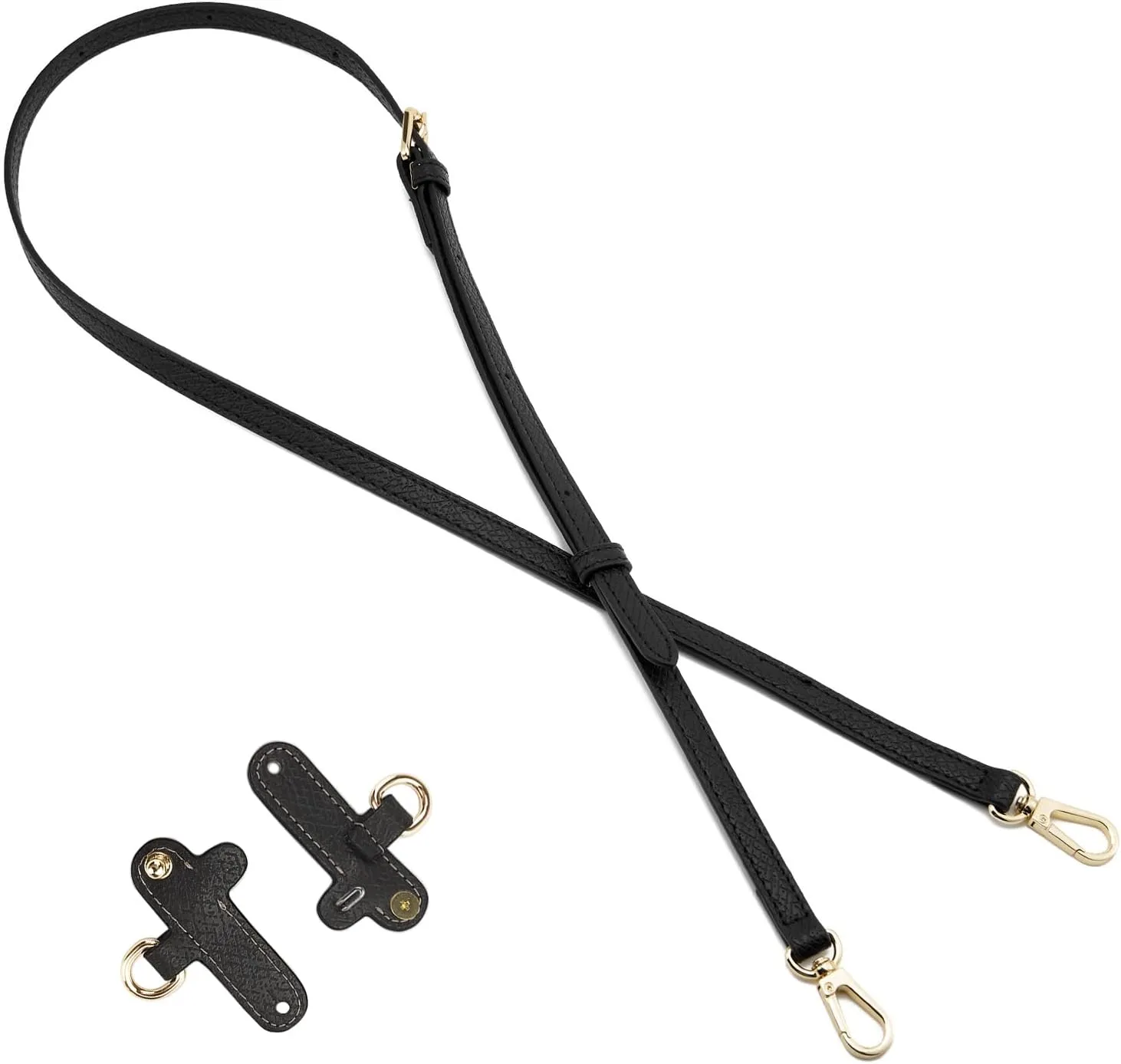 Leather Strap Suitable for Longchamp Handbag,Crossbody Adjustable Shoulder Strap Conversion Kit