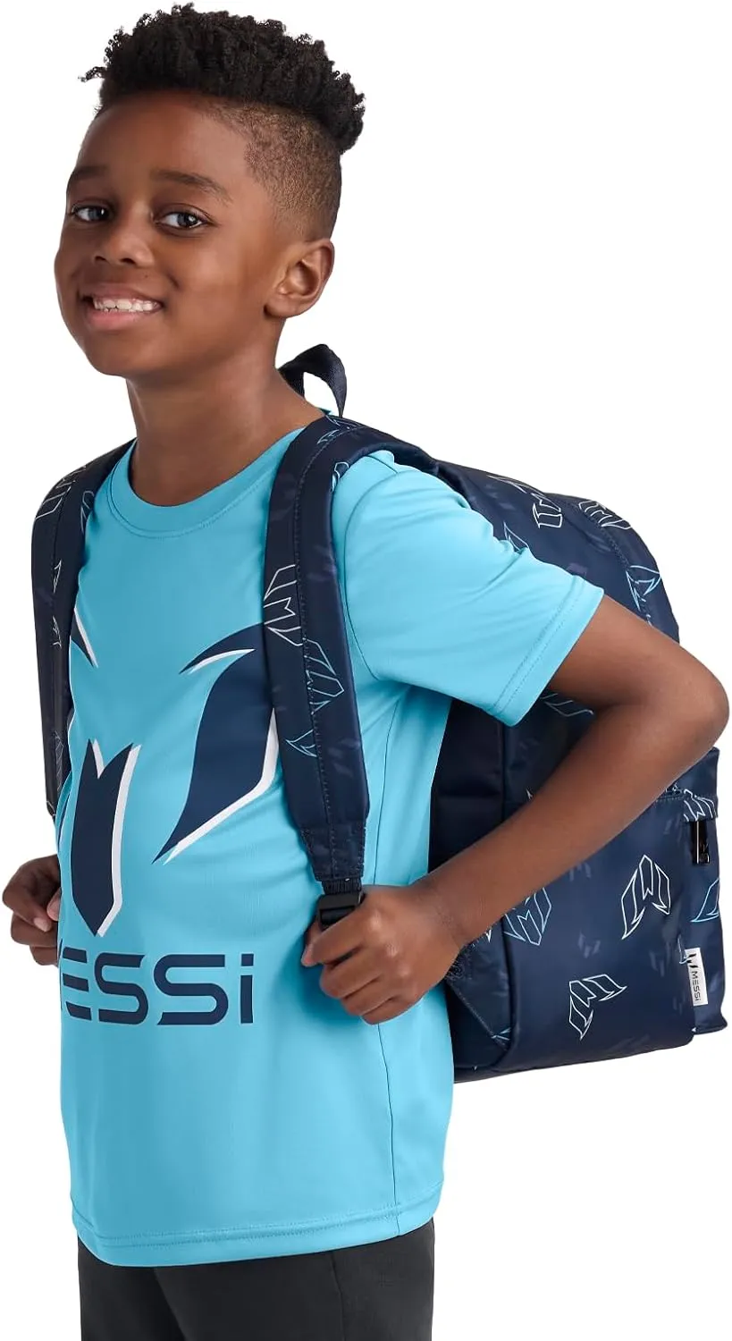 Lifestyle Backpack, Bookbag with Pockets & Adjustable Straps, Blue Multi, One Size