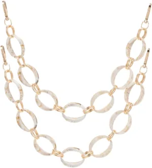LIFKOME Bag Chain Short Purse Strap Bag Bag Chain Bag Strap Shoulder Strap Short Bag Strap Beige Acrylic