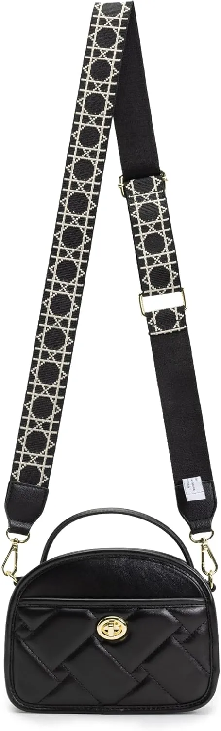 Like Dreams Fashion Purse Straps Replacement Crossbody, Wide Shoulder Adjustable Straps for Handbags, Crossbody Bag Strap