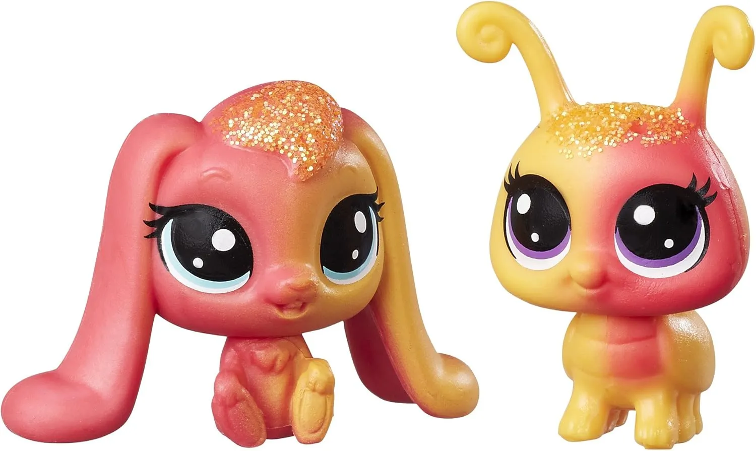 Littlest Pet Shop Apricotta Ambergleam & Sunset Glimmerbug