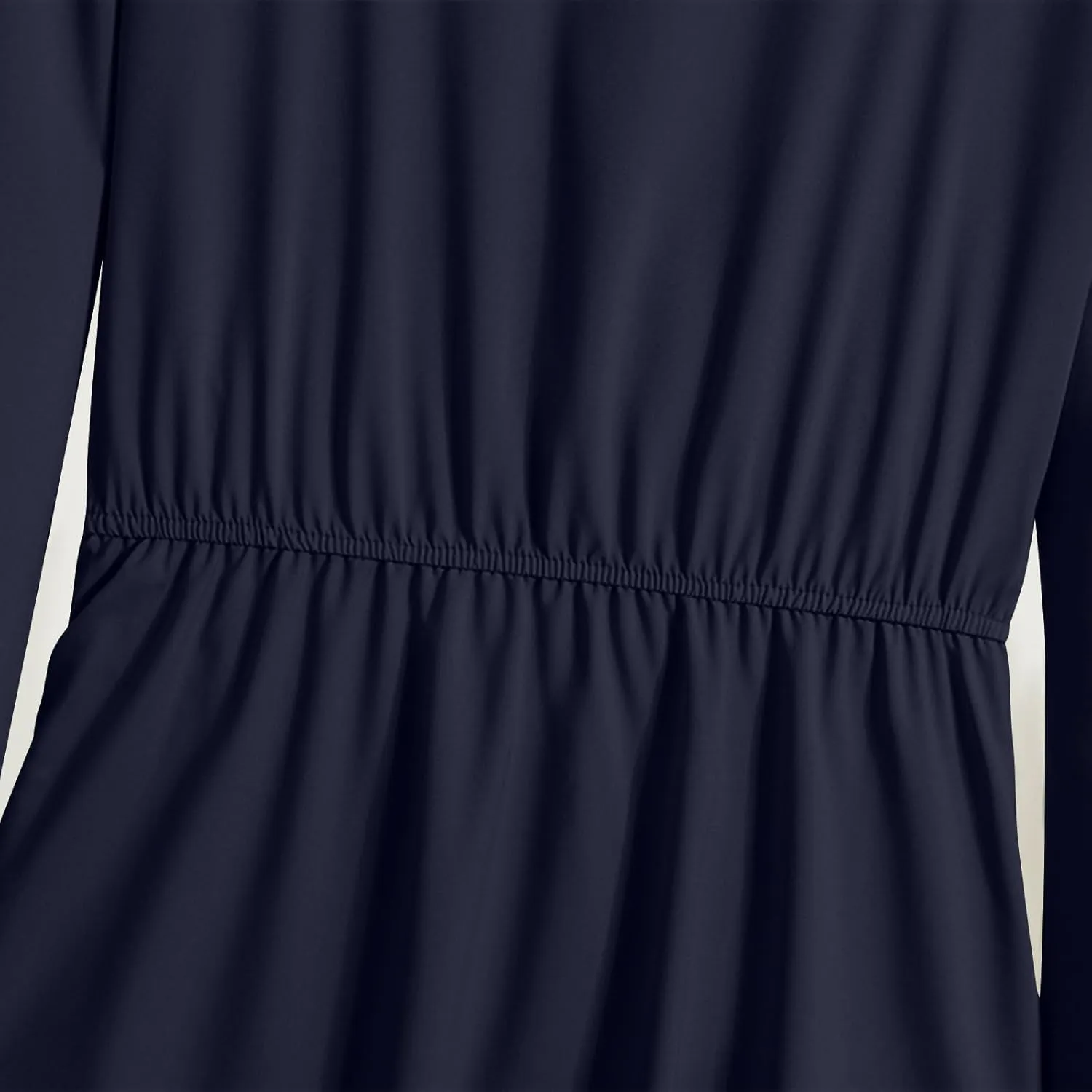 Long Dresses for Women Fall Fashion Long Sleeve Elastic Waist Tiered Ruffle Maxi Dress Causal Crewneck Party Dresses