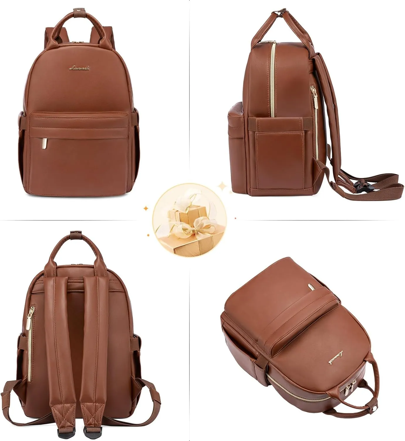 LOVEVOOK Mini Backpack Purse for Women Cute Small Backpack,PU Leather Anti-theft Fashion Daypack for Work Travel Daily Backpack