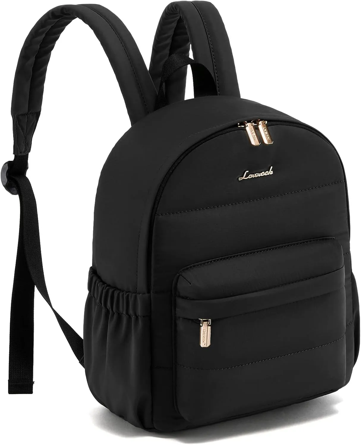 LOVEVOOK Mini Backpack Purse for Women, Small Lightweight Backpack, Casual Daily Daypack Purse for Women, Cute bag with Anti-theft Pocket-Black