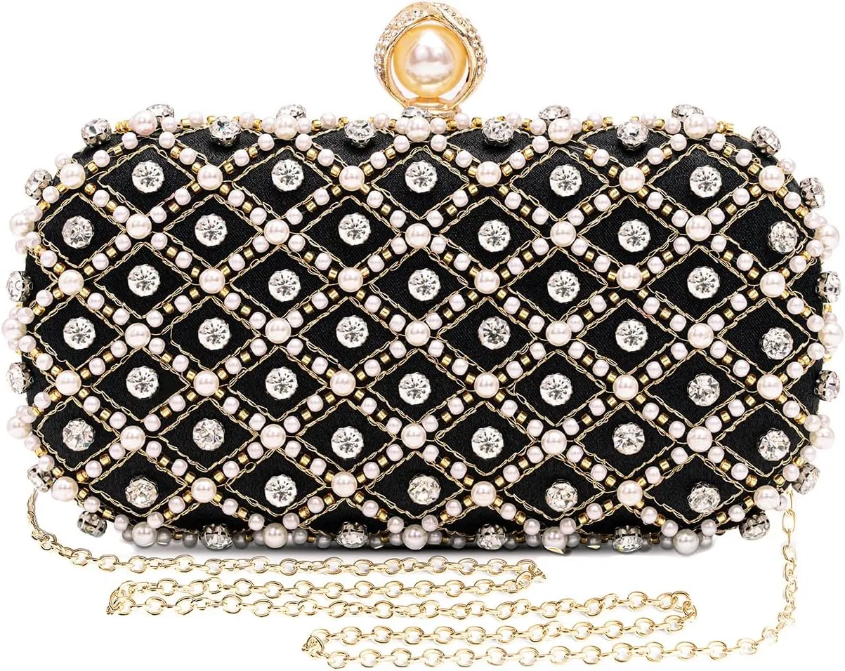 M106 Glitter Clutch Purse For Women Sparkly evening bags Prom Party Handbag Rose Gold