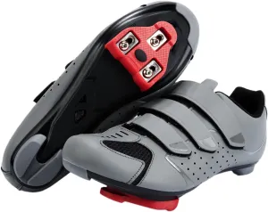 Mens Cycling Shoes for Peloton Size 7 to 15 - Compatible with 2 Bolt SPD Clips Indoor Cycling Spin Shoes with 3 Bolt Look Delta - for Outdoor Road Bike Riding