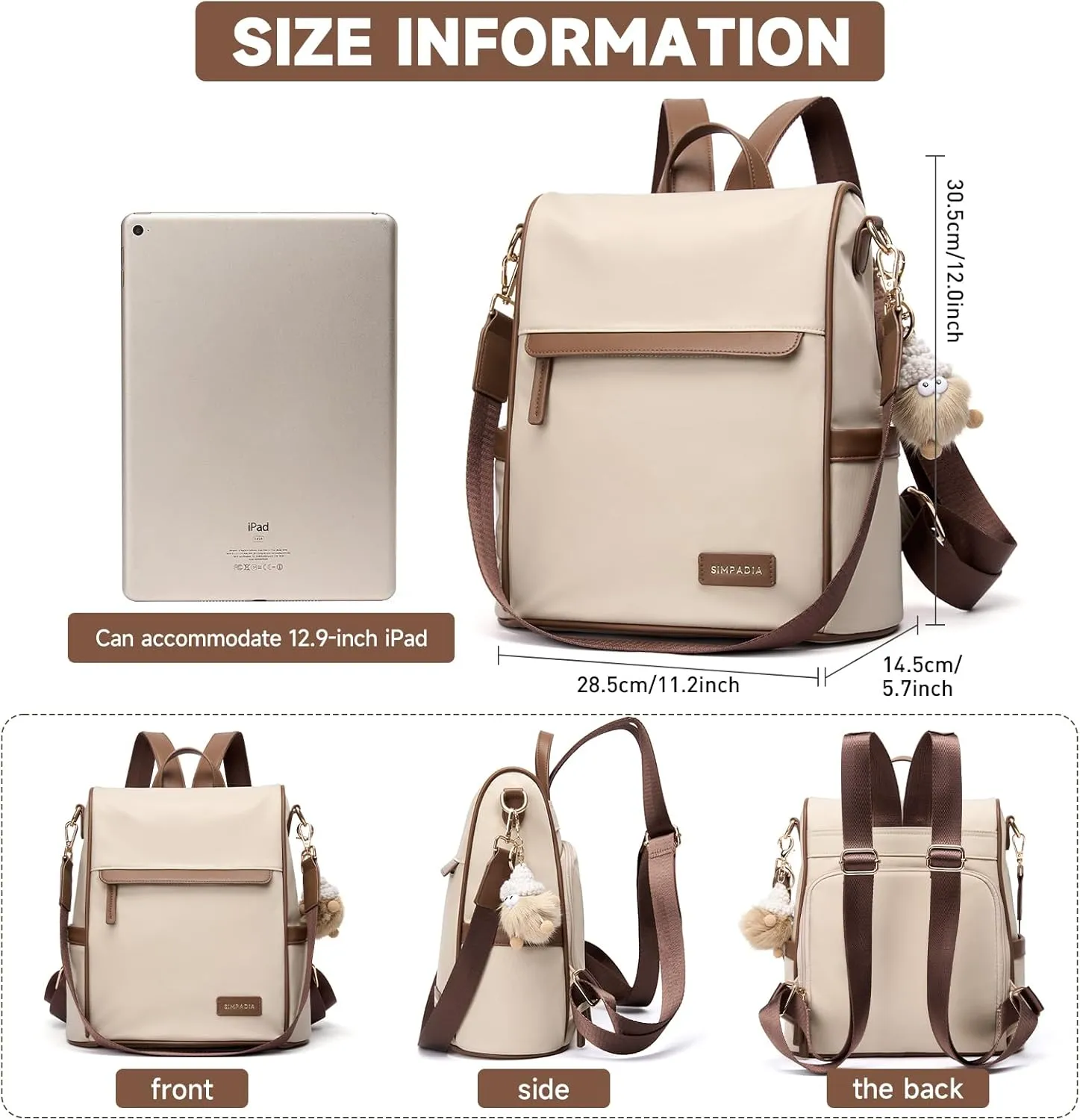 Mini Backpack Purse for Women Fashion Casual Small Waterproof Anti-theft Handbags Travel Backpack Designer Ladies Shoulder Satchel Bags