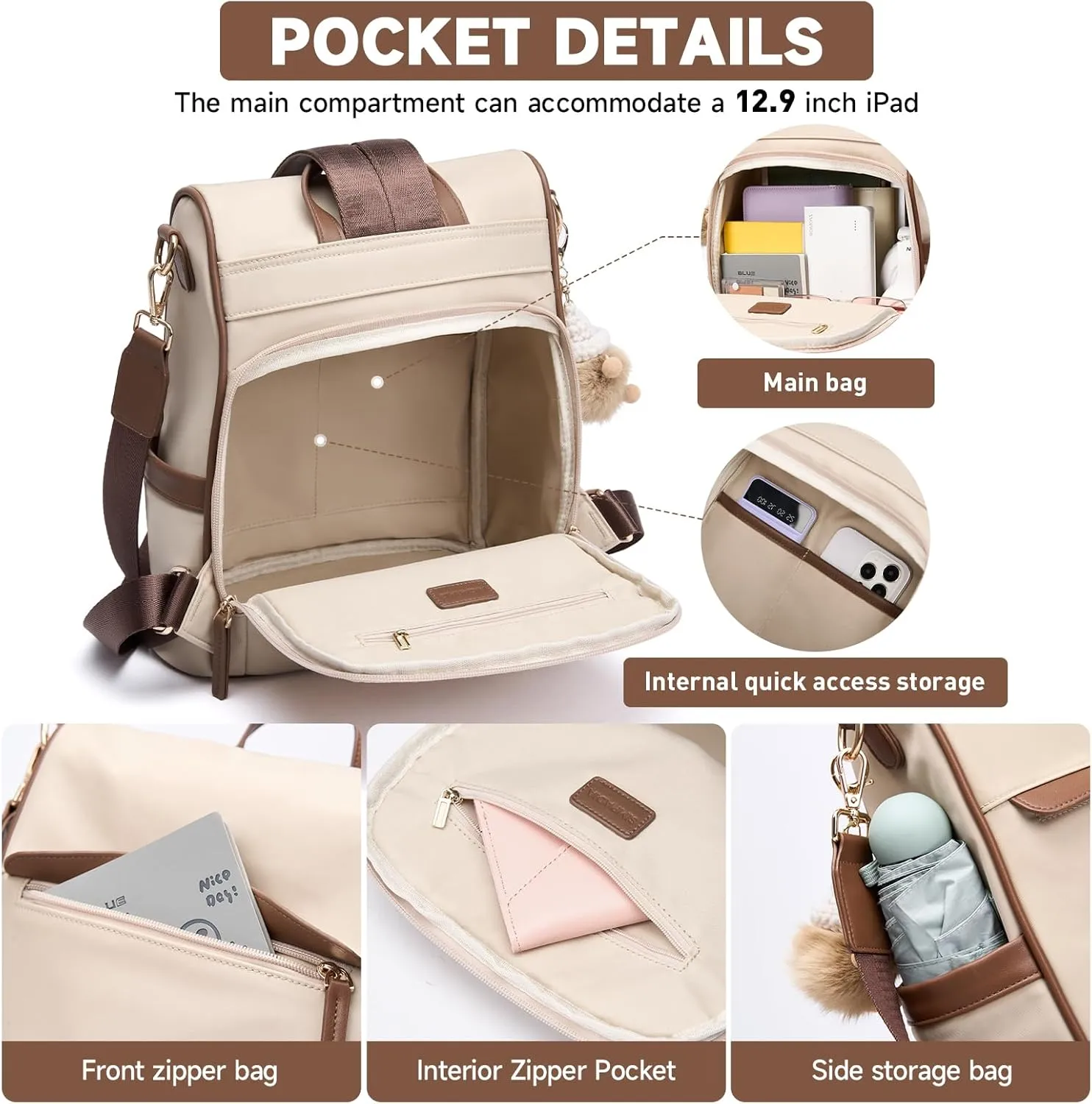 Mini Backpack Purse for Women Fashion Casual Small Waterproof Anti-theft Handbags Travel Backpack Designer Ladies Shoulder Satchel Bags