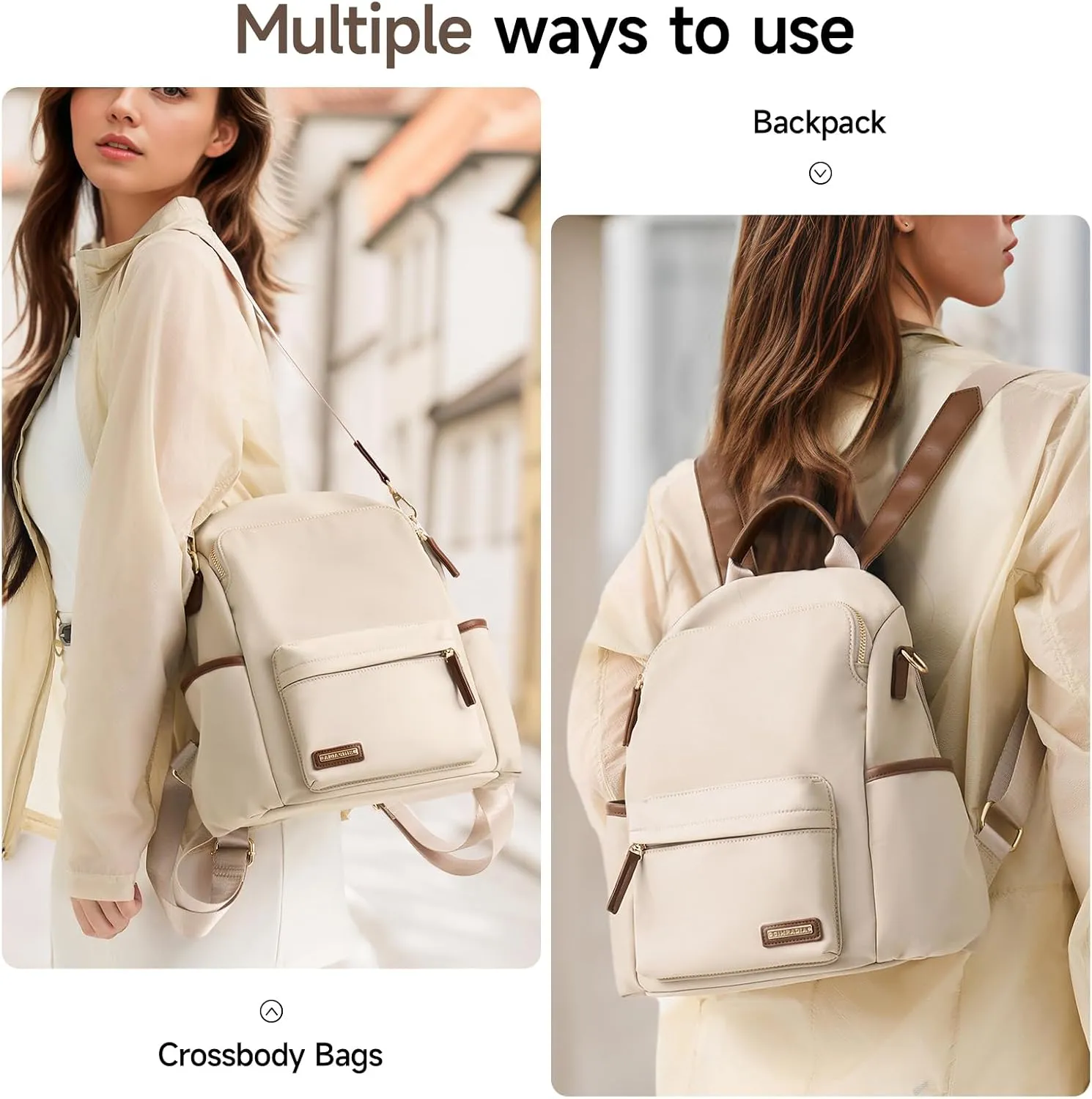 Mini Backpack Purse for Women Fashion Casual Small Waterproof Anti-theft Handbags Travel Backpack Designer Ladies Shoulder Satchel Bags