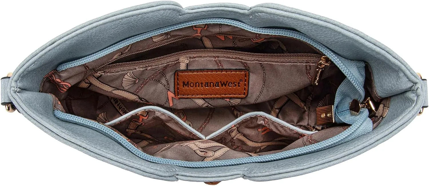 Montana West MINI Crossbody Bags for Women Cross Body Purses Shoulder Handbags with Wide Guitar Strap