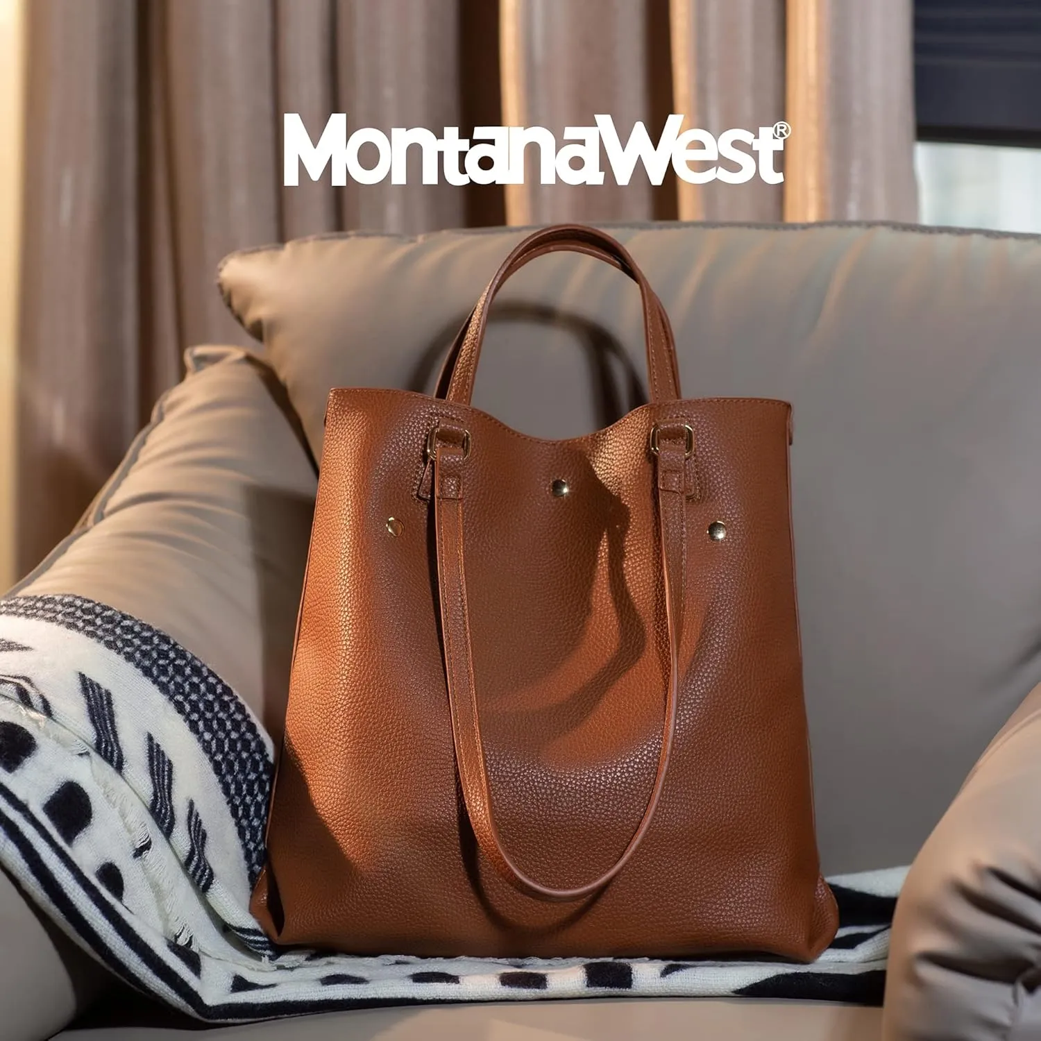 Montana West Tote Bag for Women Purses and Handbags Top Handle Satchel Bag Large Shoulder Handbag