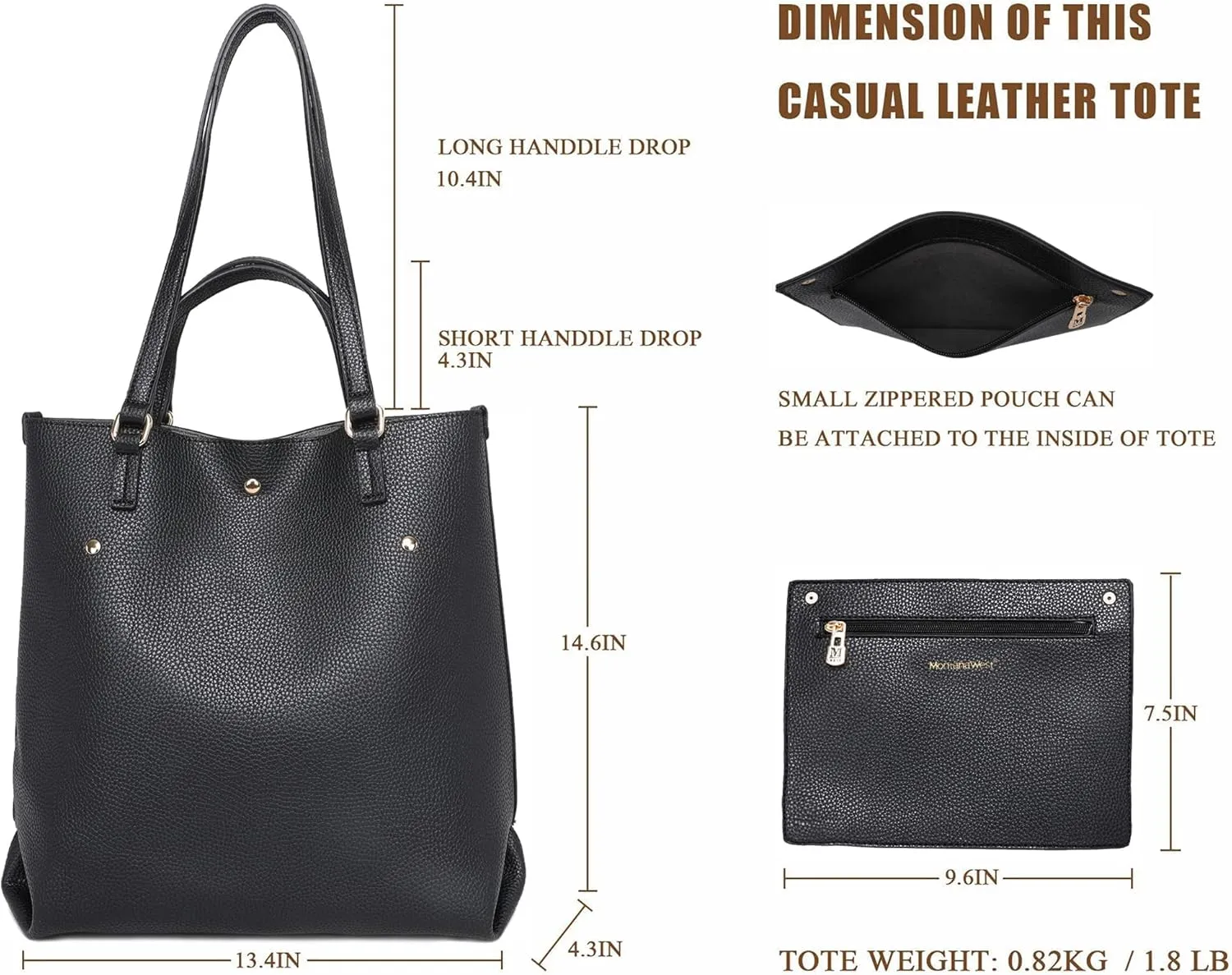 Montana West Tote Bag for Women Purses and Handbags Top Handle Satchel Bag Large Shoulder Handbag