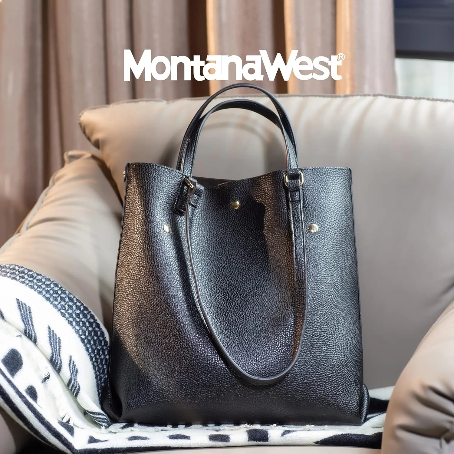 Montana West Tote Bag for Women Purses and Handbags Top Handle Satchel Bag Large Shoulder Handbag