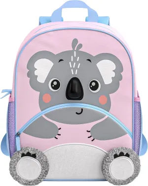 Move2Play, Koala Kids Backpack | Kid Size | Back to School | Elementary, Kindergarten Book Bag | Designed for Boys & Girls Ages 4  Year Olds | Travel Ready
