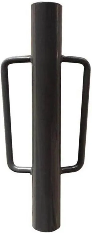 MTB SUPPLY Fence Post Driver with Handle, 18LB Black Iron T Post Pole Pounder Hand Post Rammer for U Fence Post Wooden Post