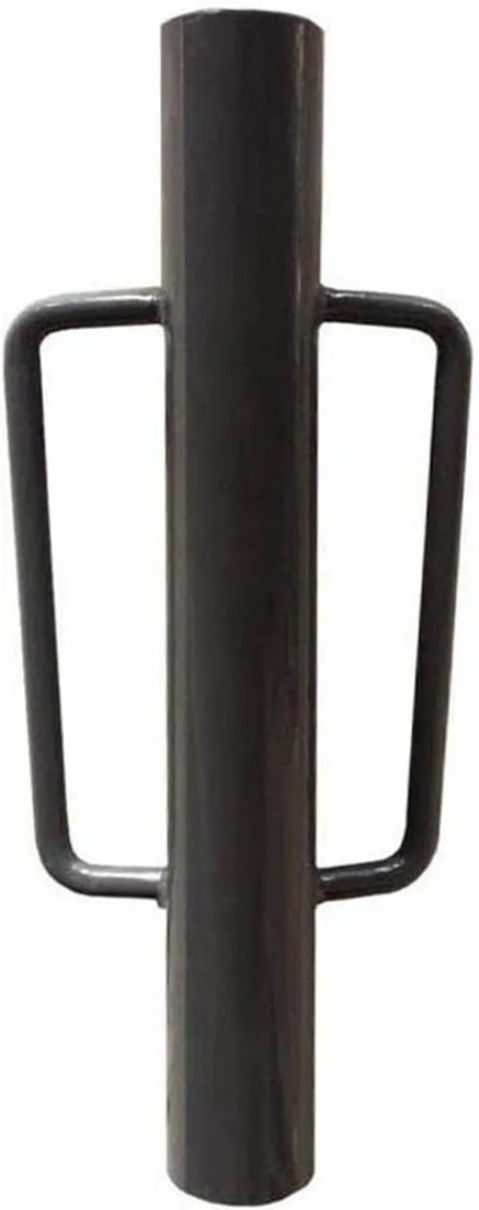 MTB SUPPLY Fence Post Driver with Handle, 18LB Black Iron T Post Pole Pounder Hand Post Rammer for U Fence Post Wooden Post