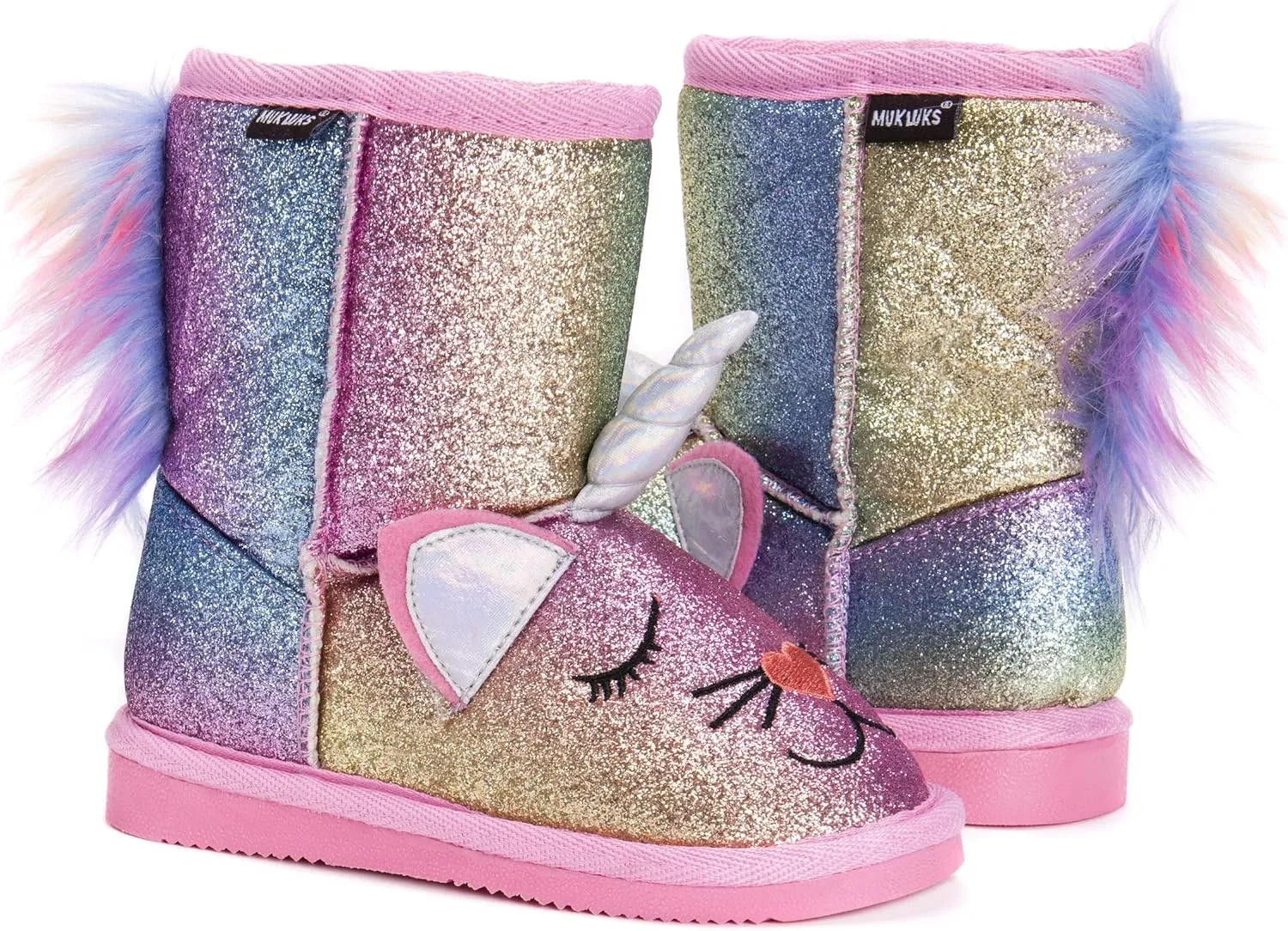 MUK LUKS Girl's Kid's Averly Unikitten Boots Fashion