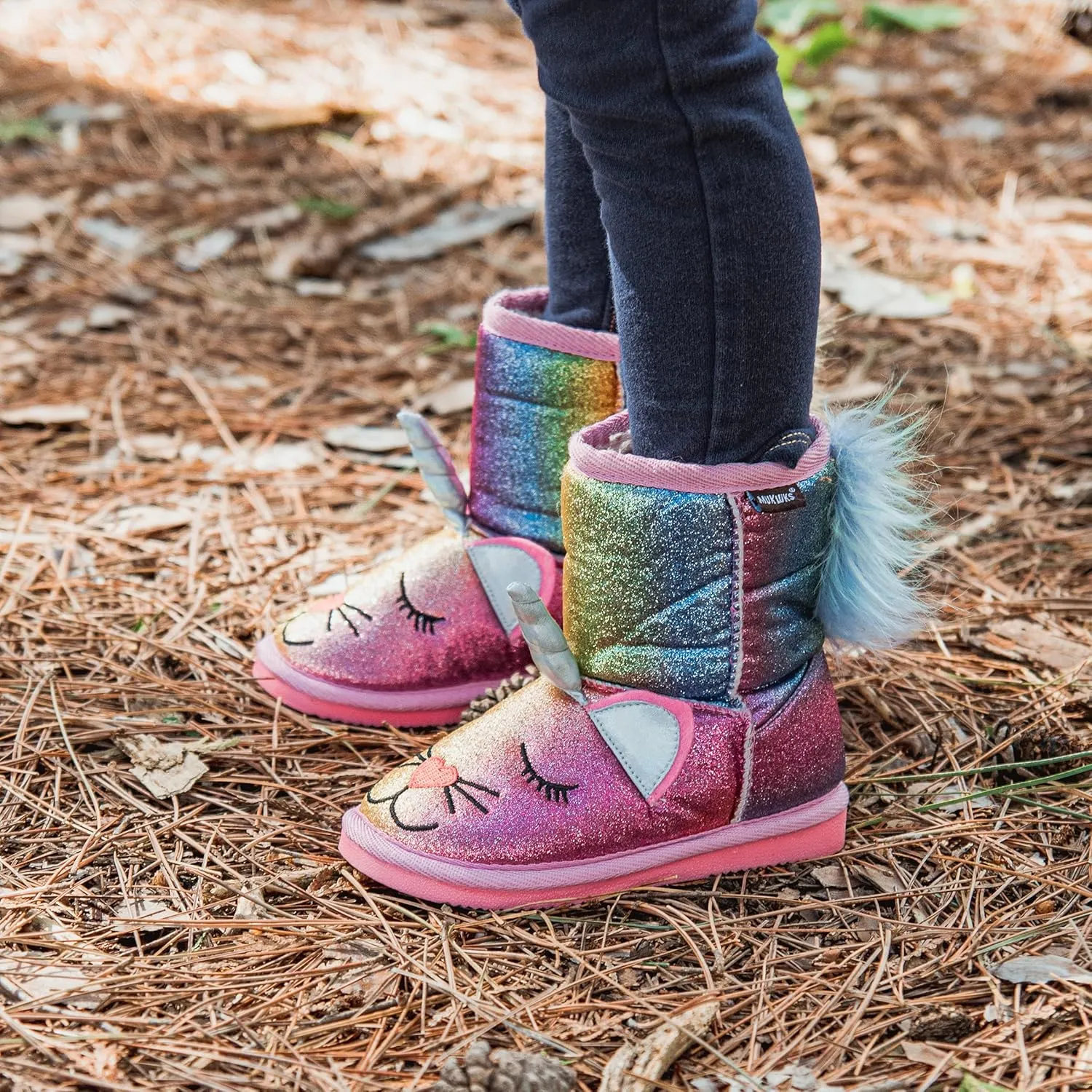 MUK LUKS Girl's Kid's Averly Unikitten Boots Fashion